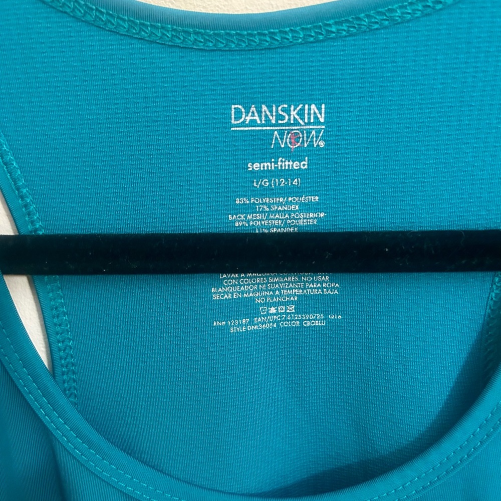 LG Women's Teal Tank Top - Picture 5 of 5